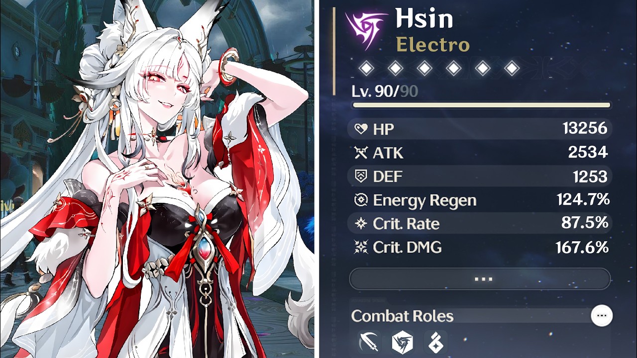 HSIN UPDATED BROKEN SUPPORT + BEST TEAM BUILD | WUWA 3.7, Wuthering Waves, Hsin WUWA, WUWA Hsin
