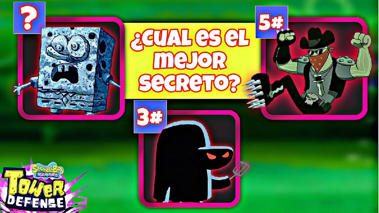 ¿Cual es el mejor secreto? SBTD (Bob Esponja TD) en Español
