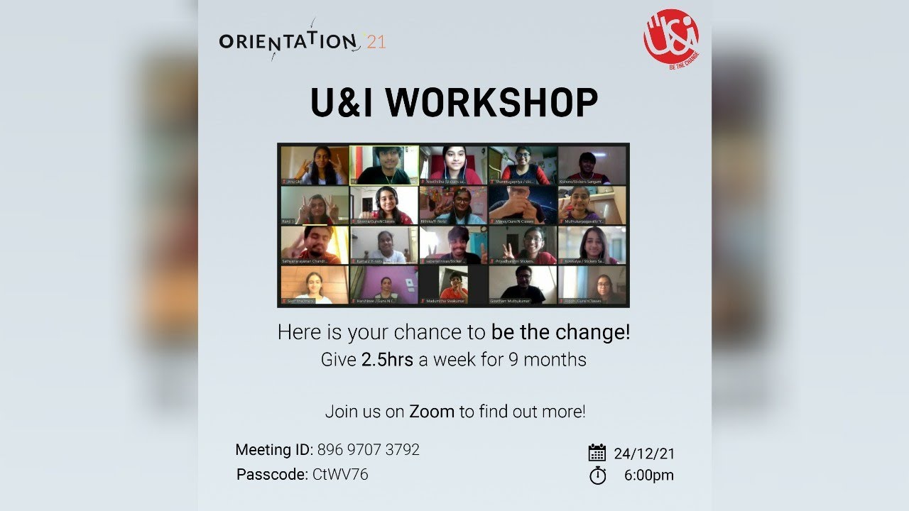 U & I Briefing Session
