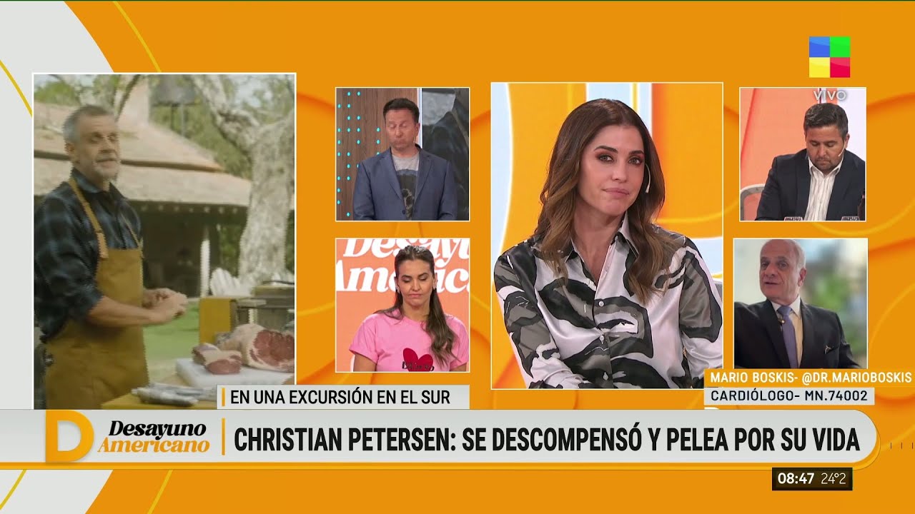 🔴 PREOCUPA LA SALUD DE CHRISTIAN PETERSEN: SE DESCOMPENS&Oacute; Y PELEA POR SU VIDA