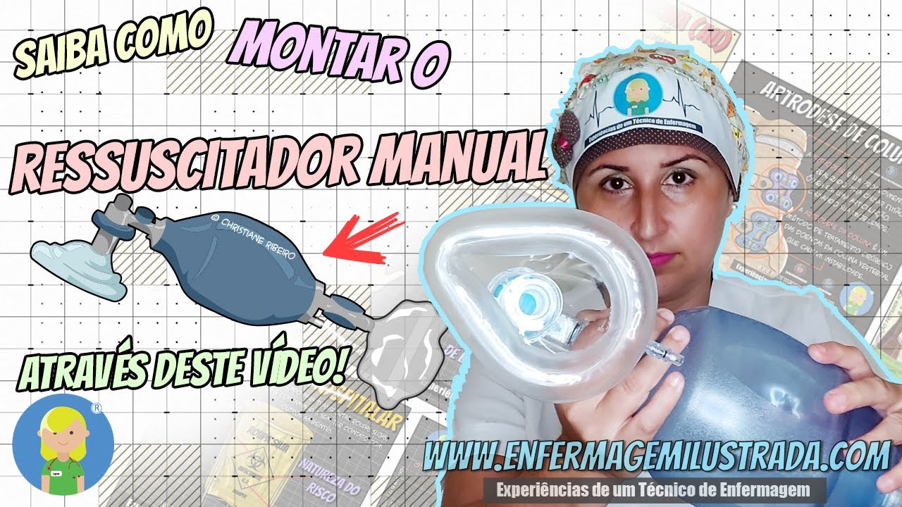 RESSUSCITADOR MANUAL: Aprenda de vez como MONTÁ-LO, com este vídeo!