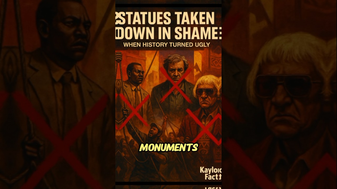 The Fall of Controversial Statues #shorts