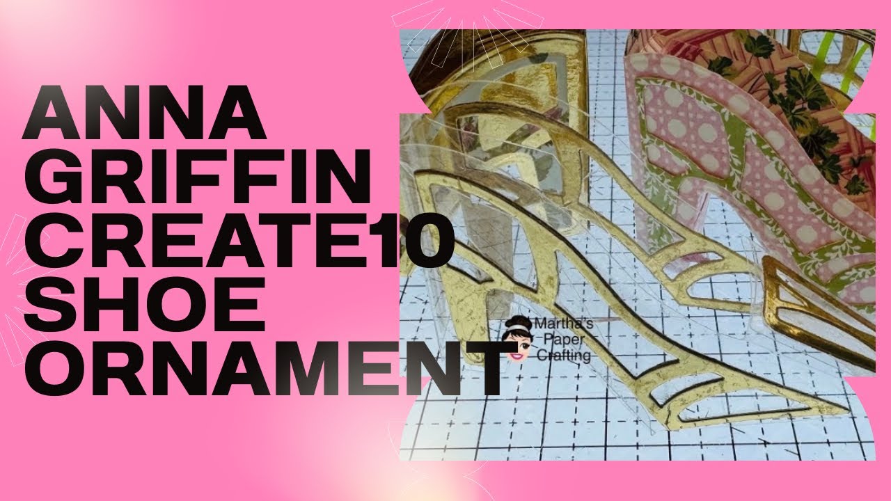 How to Make a Cinderella Ornament Using Acetate & Anna Griffin’s Shoe Die | Elegant DIY Gift Idea