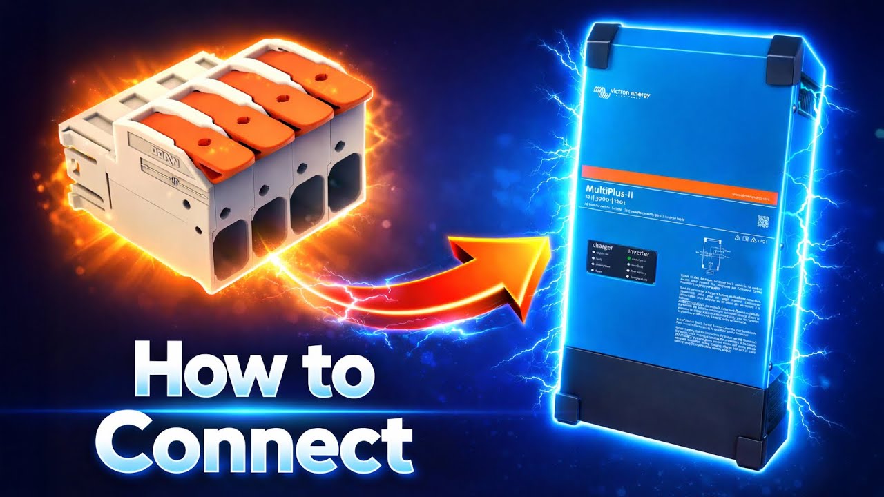EASIEST WAY to Install Wago Connectors on Inverter!