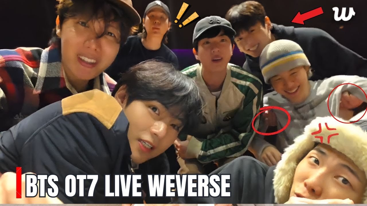 🔴[С английскими субтитрами] Полная трансляция BTS OT7 на Weverse! Чонгук, Чимин и Джин раскрывают..