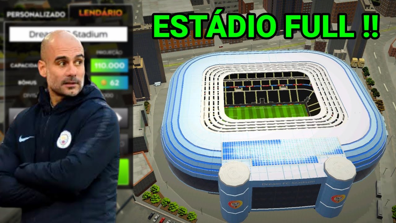DLS 25 | Modo Carreira Londres FC #26 ( 💥Finalizei o Estádio💥 )