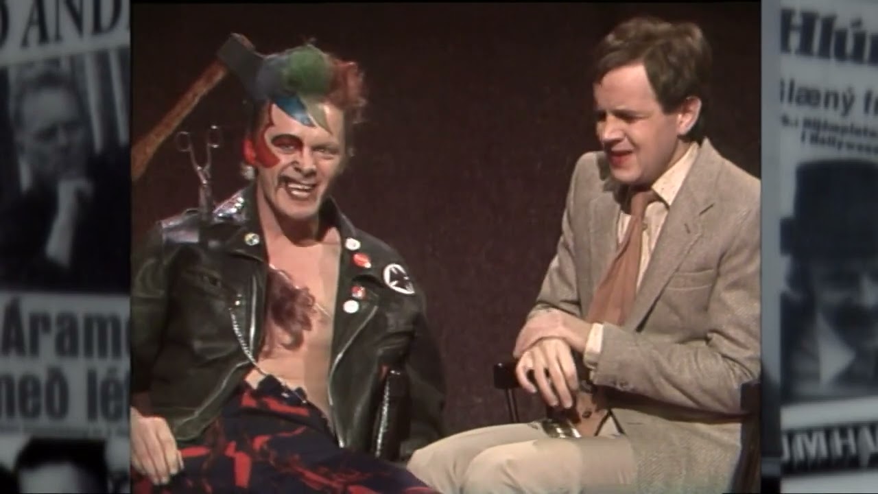 Laddi sem Pönkarinn (1080p50) | Áramótaskaup 1981