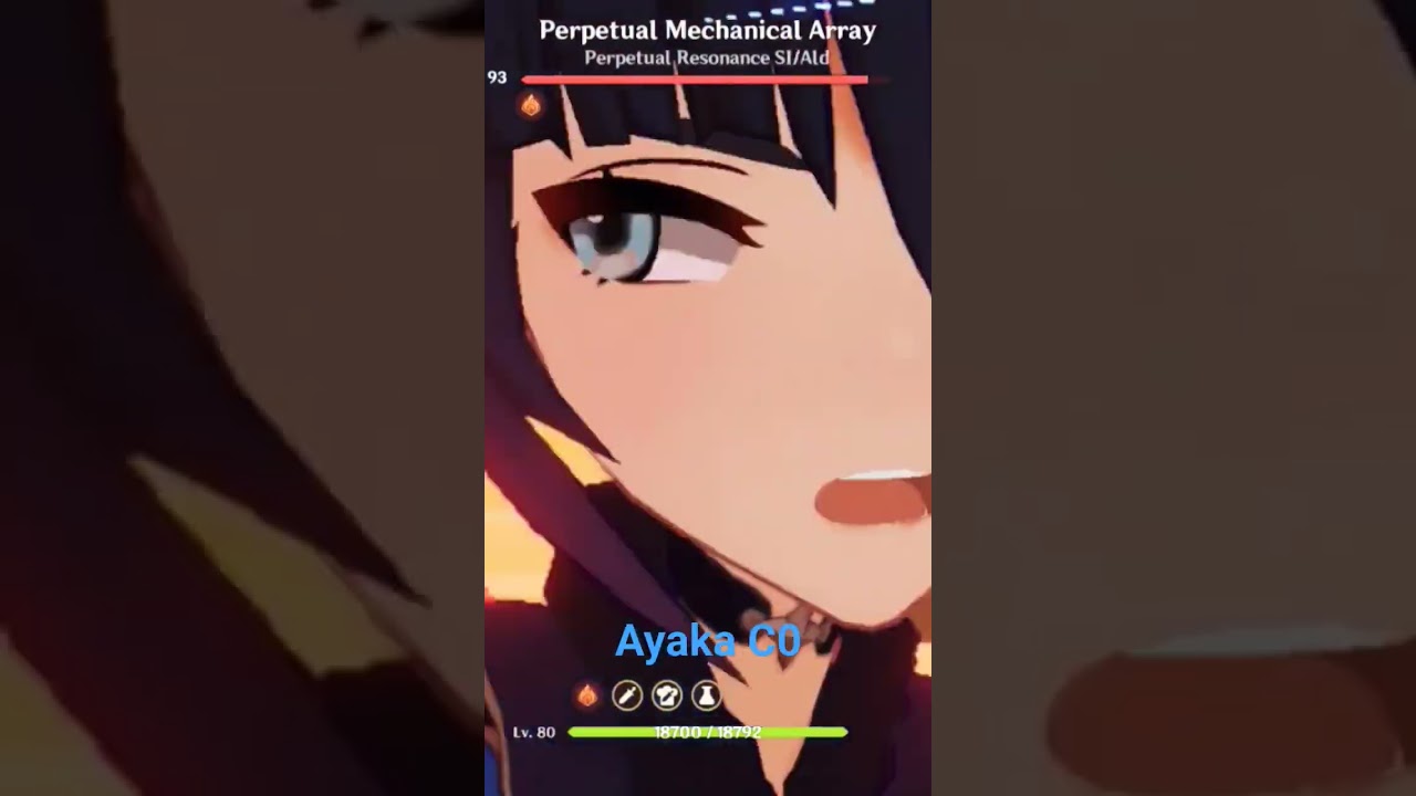 C0 AYAKA DPS SHOWCASE #genshinimpact #genshin #ayaka #mihoyo #c0 #bennett #mona
