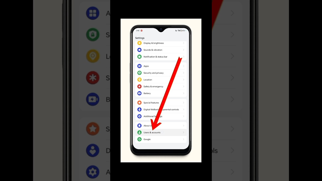 How to Account Sync Data Kaise On kare 2025  #shorts #youtubeshorts #mobile #account