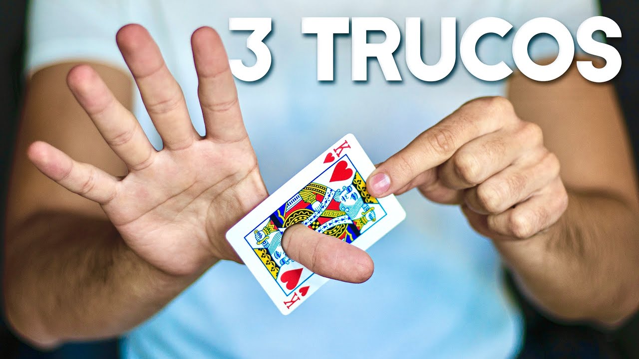 3 TRUCOS DE MAGIA FÁCILES DE HACER