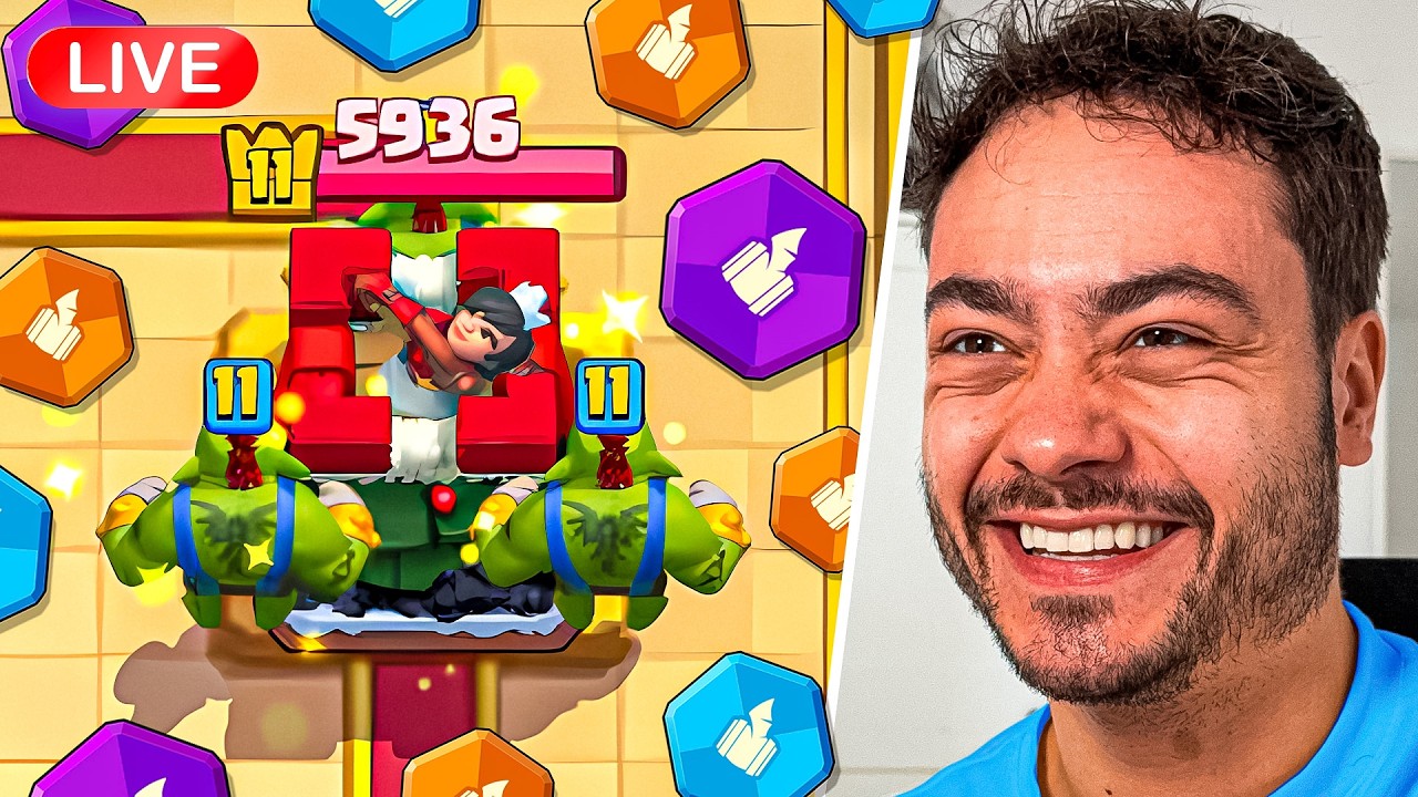 Live Nieuwe CHAOS Mode Spelen op Clash Royale!!