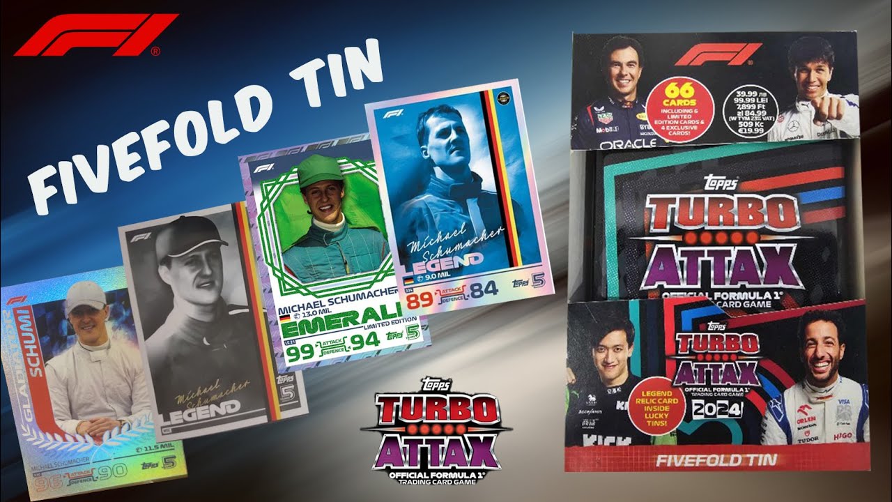 Hátha sikerül...⎥Topps Turbo Attax 2024 Fivefold Tin