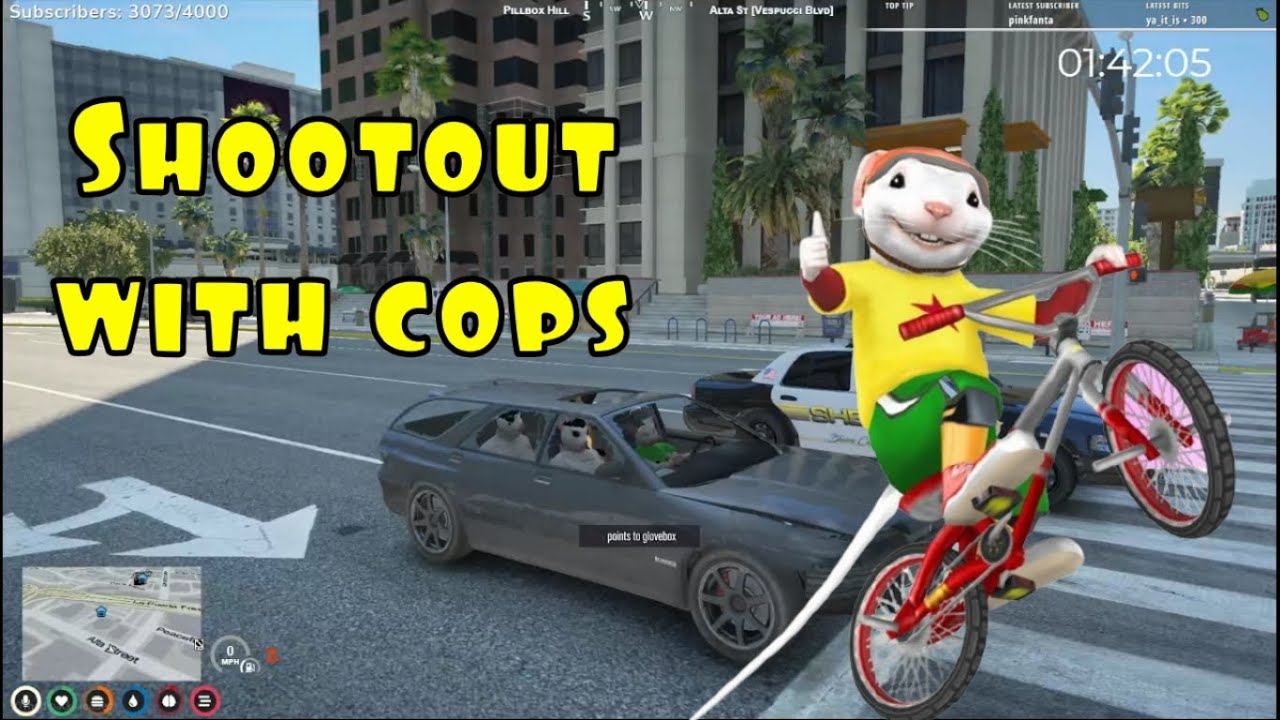 RatBoi Shootout with Cops | Cops Killah | GTA RP