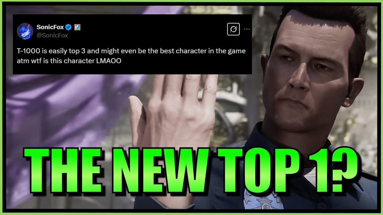 SonicFox - T-1000 Might Be The Best In The Game 【Mortal Kombat 1 Khaos Reigns】