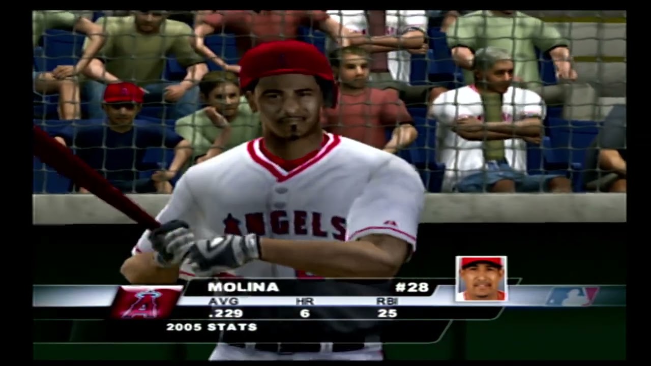 Major League Baseball 2K6 Angels vs Braves