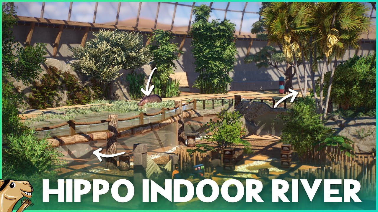Amazing Indoor Hippo River & Underground Viewing - Wetlands Dome Episode 2 - Planet Zoo