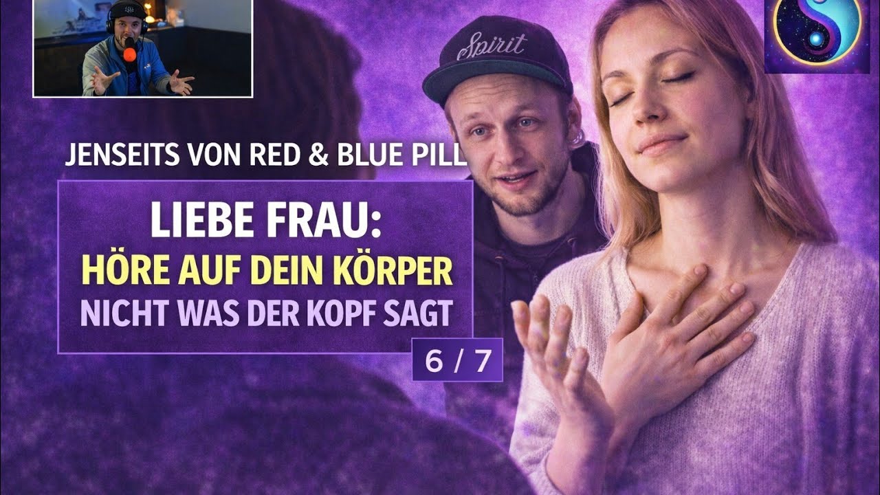 7eil: 6/7 Jenseits von Red & Blue Pill - Liebe Frau: H&ouml;re auf dein K&ouml;rper NICHT was der Kopf sagt