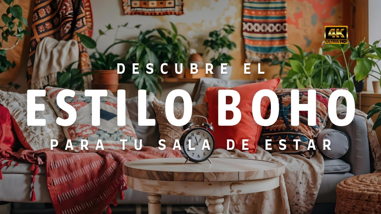 ESTILO BOHO Para Tu Sala de Estar 🌾 Tips y Trucos Imprescindibles💡✨