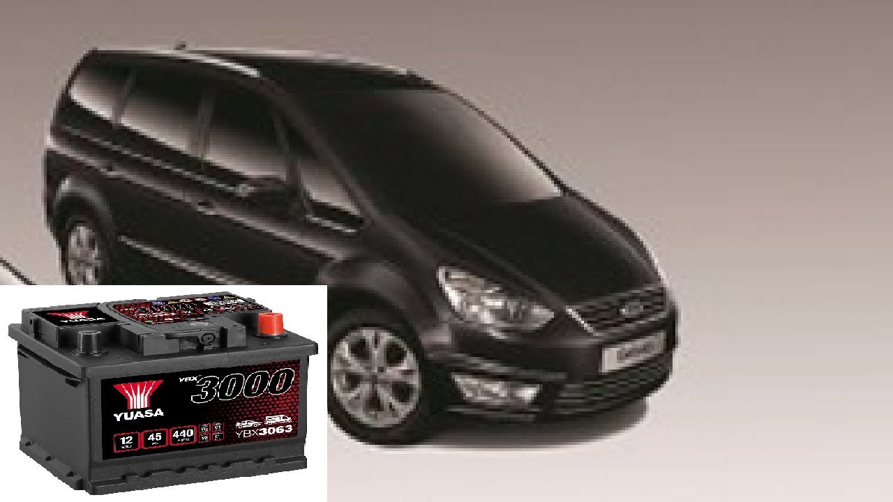 Замена аккумулятора на Ford Galaxy 2.0l Diesel
