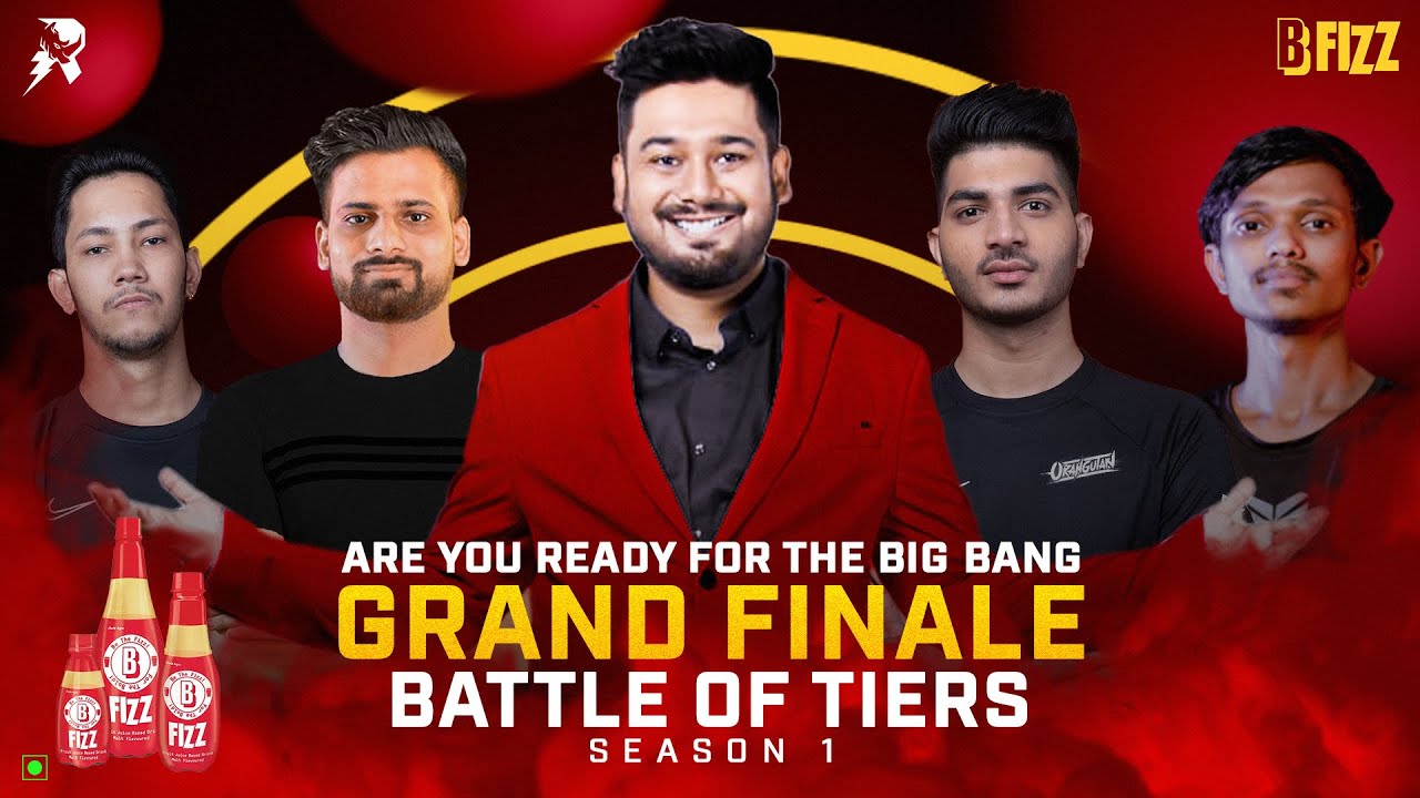 Grand Finale | Battle of Tiers | powered by B Fizz - Garena Free Fire #totalgaming #gyangaming