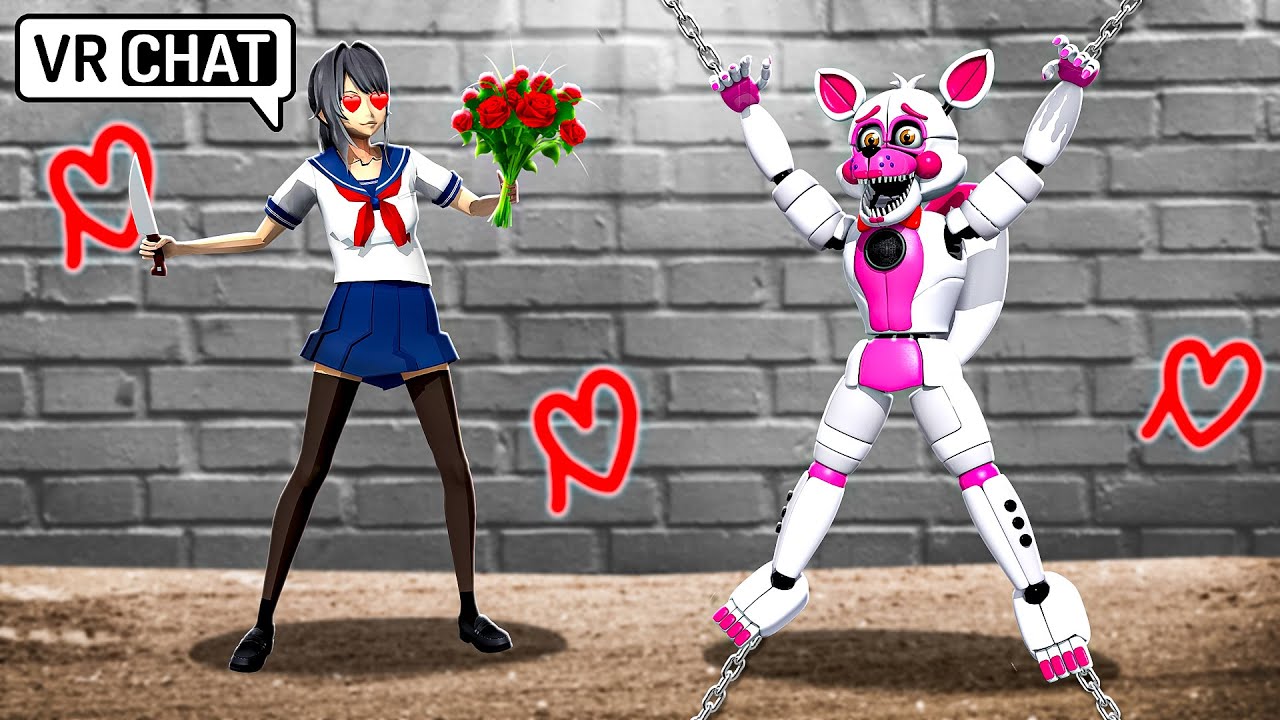 Funtime Foxy Has a CRAZY FAN GIRL in VRCHAT