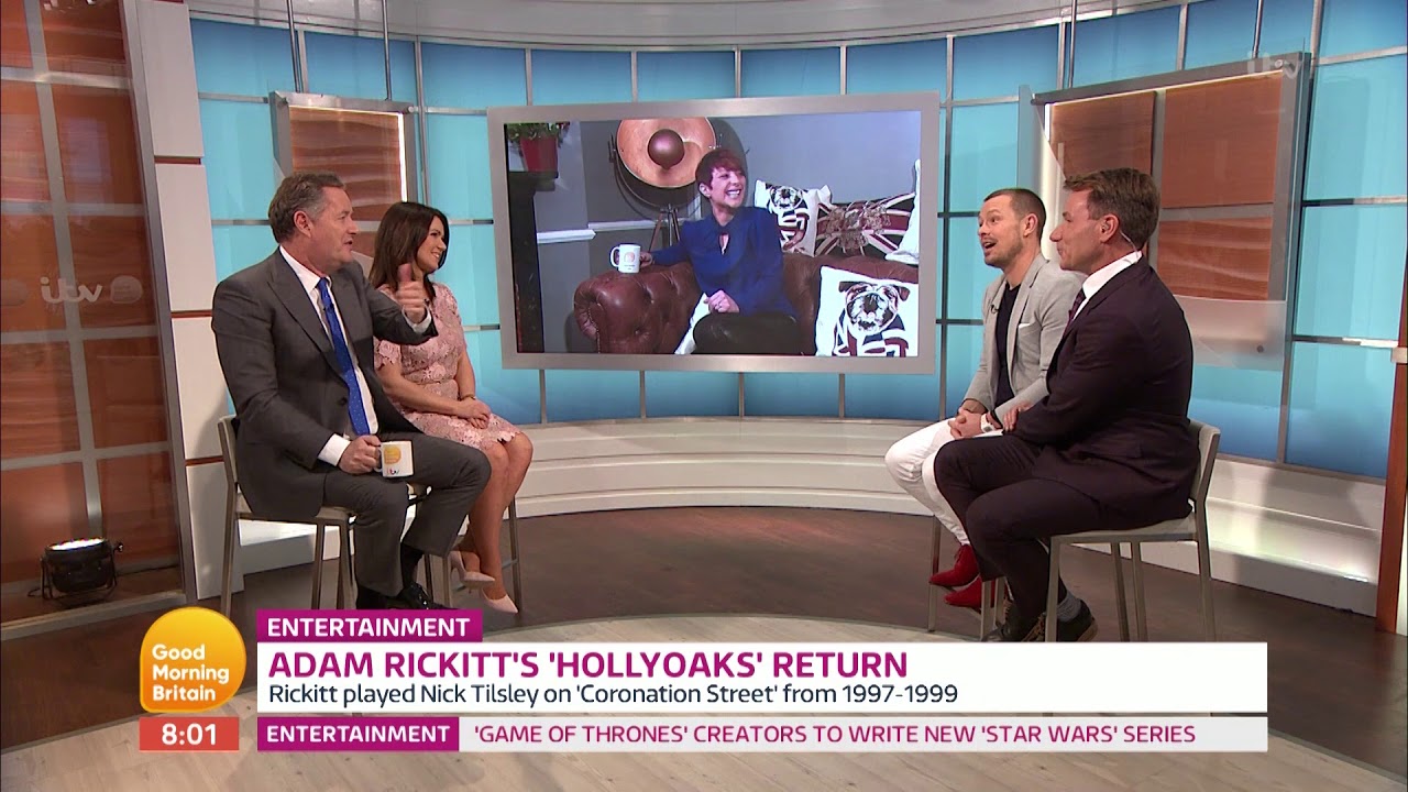 Piers Realises Adam Rickitt is Married to Katy! | Good Morning Britain