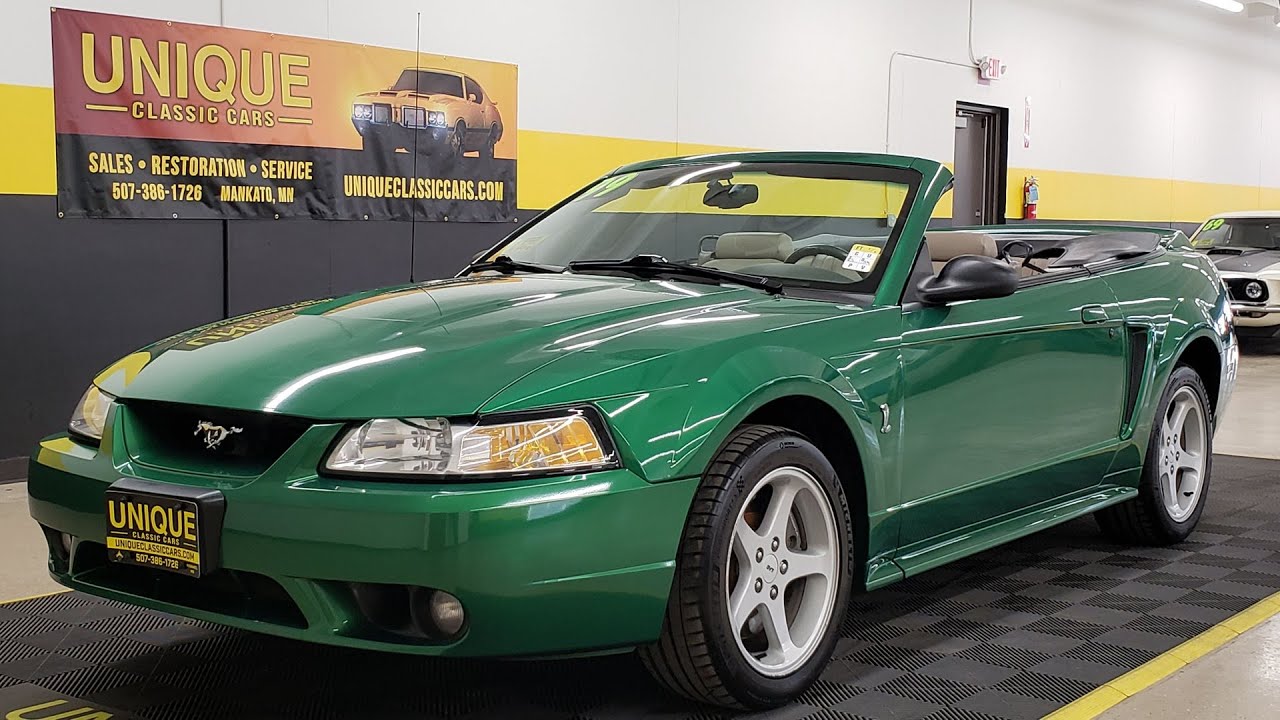 1999 Ford Mustang SVT Cobra Convertible | For Sale $21,900