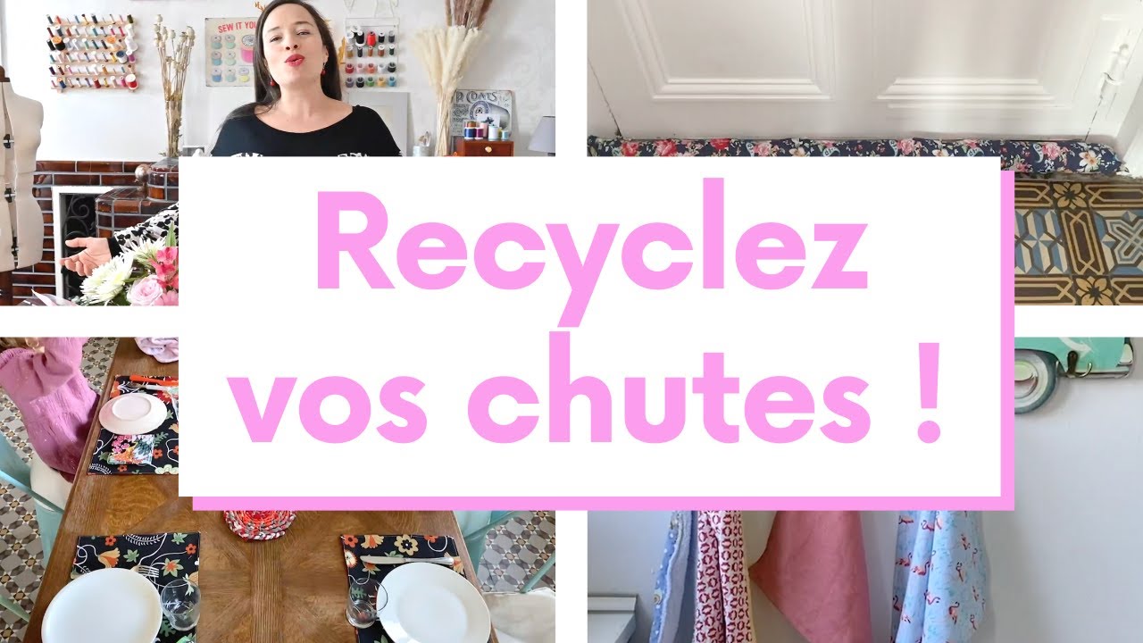 Tuto couture facile : recyclez vos chutes de tissu