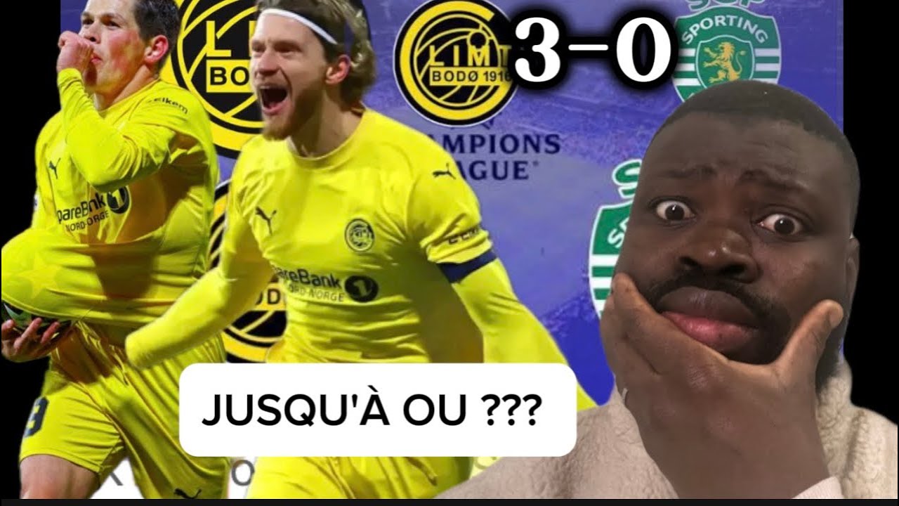 JUSQU'À OU ILS VONT S'ARRETER❓🥵 (BODO GLIMT 3-0 SPORTING PORTUGAL 
