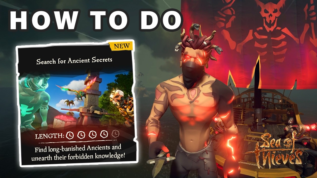 How to do Search for Ancient Secrets Voyage (Skull of the Banished) ► Sea of Thieves