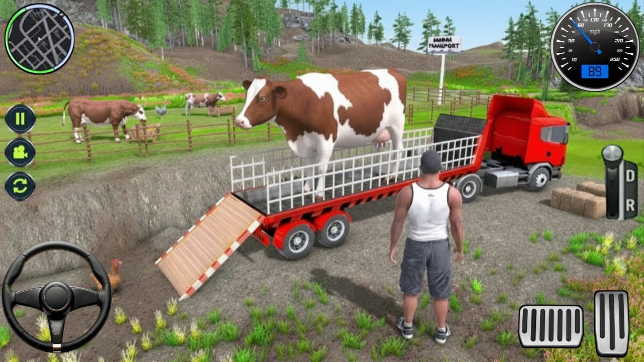 Animal Cargo Truck Driving Game 3D - Animal Transport Dumper  Truck 2026 - Android Gameplay