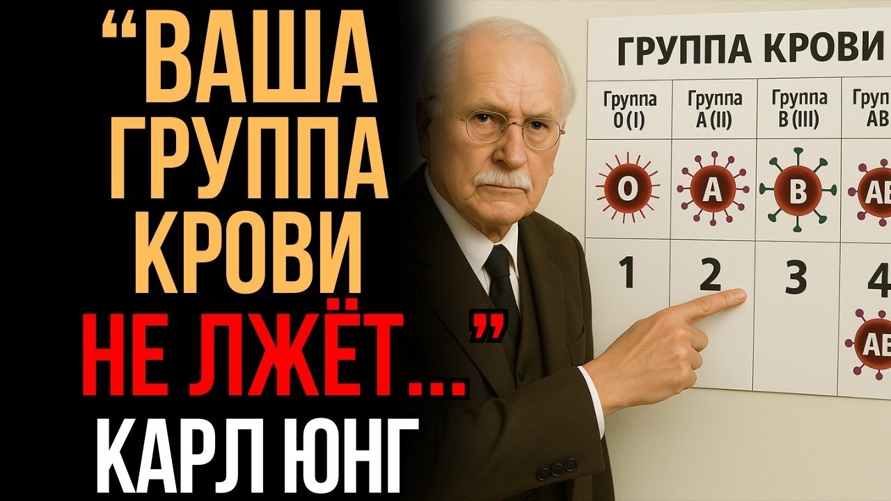 Значение вашей группы крови изменит всю вашу жизнь - Карл Юнг _ Мудрость Времени