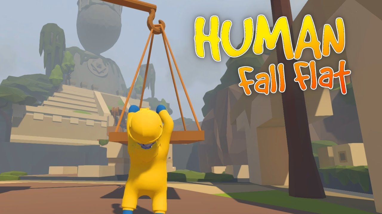 Human Fall Flat &mdash; исследуем руины ацтеков! &mdash; Давайте поиграем в геймплей Human Fall Flat