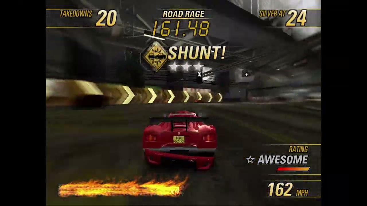 Burnout Revenge - Crashbreaker Road Rage 55 Takedowns