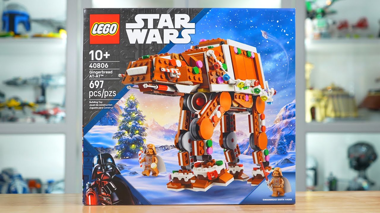 LEGO Star Wars 40806 GINGERBREAD AT-AT Review! (2025)
