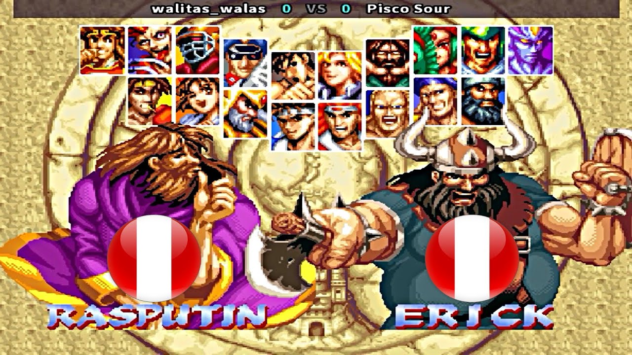 World Heroes Perfect - walitas_walas vs Pisco Sour
