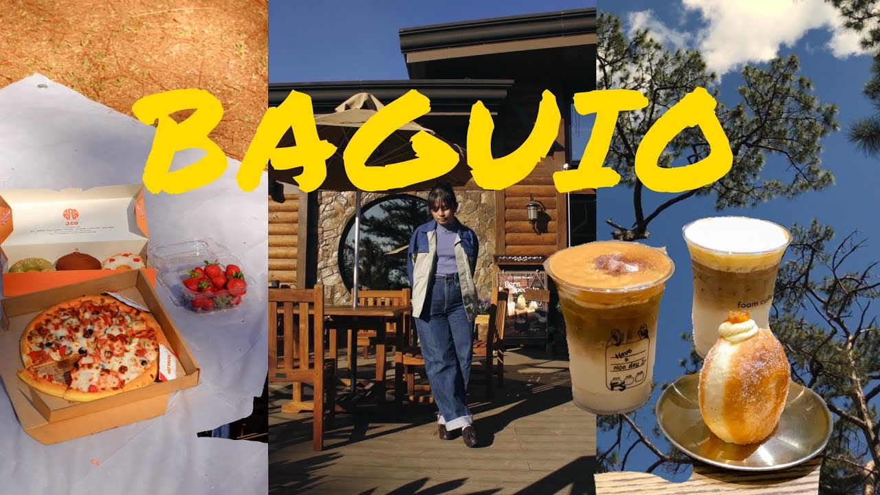 BAGUIO VLOG | Cute Cafes, Where To Eat in Baguio + the best place to have a picnic! 