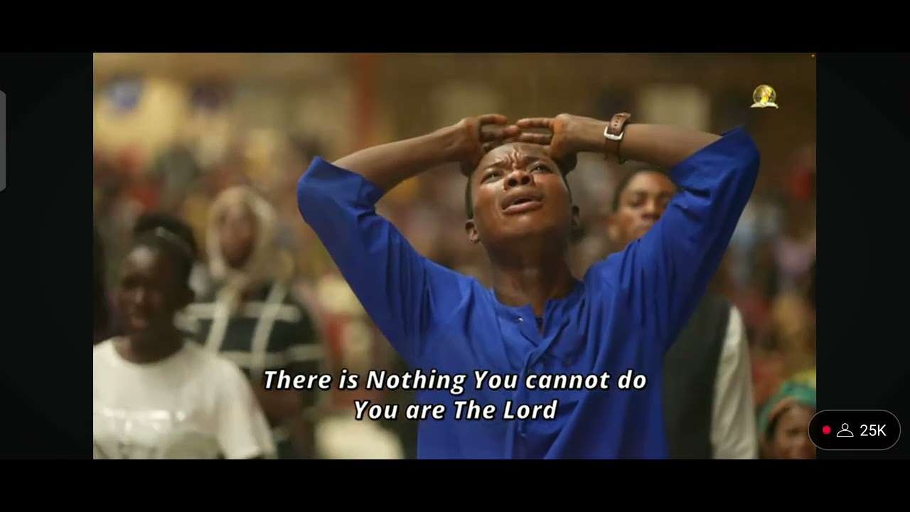 GABRIEL LIGHT IN A DEEP WORSHIP ATMOSPHERE AT DUNAMIS INTERNATIONAL GOSPEL CENTER (GLORY DOME)