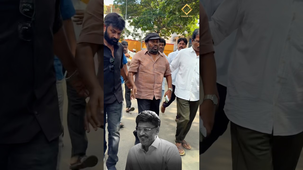 Actor Senthil arrived with a heavy heart&hellip; #Bhagyaraj #KBhagyaraj #Senthil #TamilCinema
