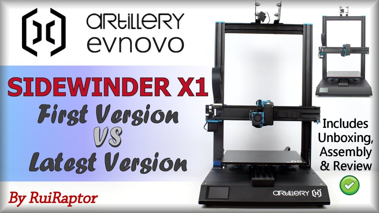 Artillery SIDEWINDER X1 Review - What´s New on the Latest Version?