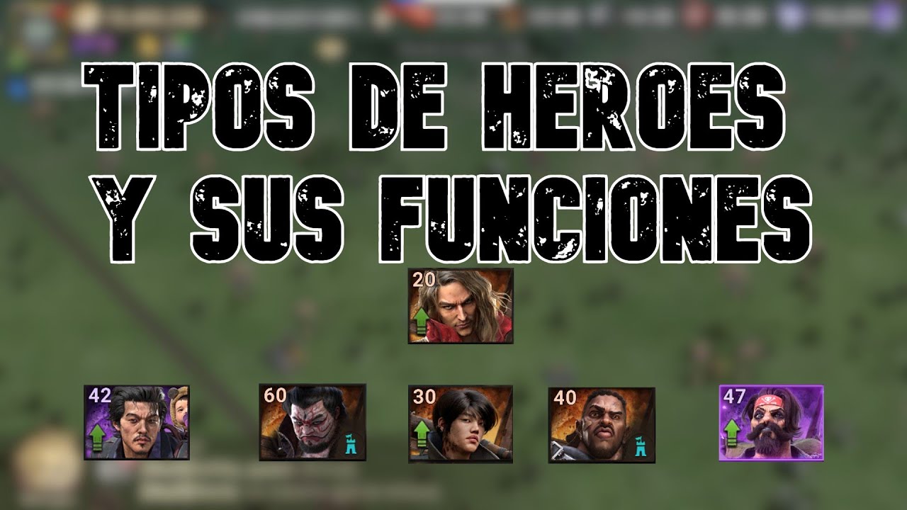 TIPOS DE HEROES Y SUS FUNCIONES | DOOMSDAY LAST SURVIVOR ESPAÑOL