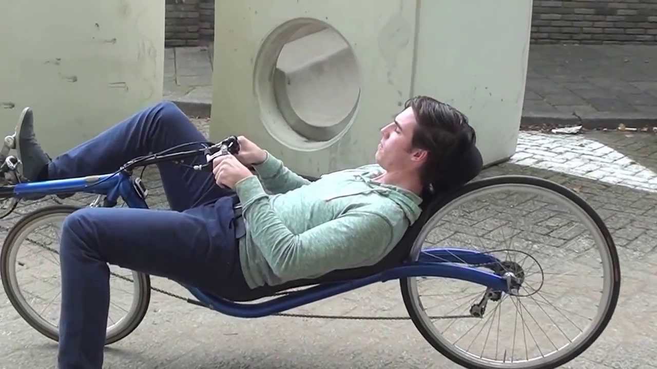 HPT Manager learns to use a Recumbent! His first attempts...