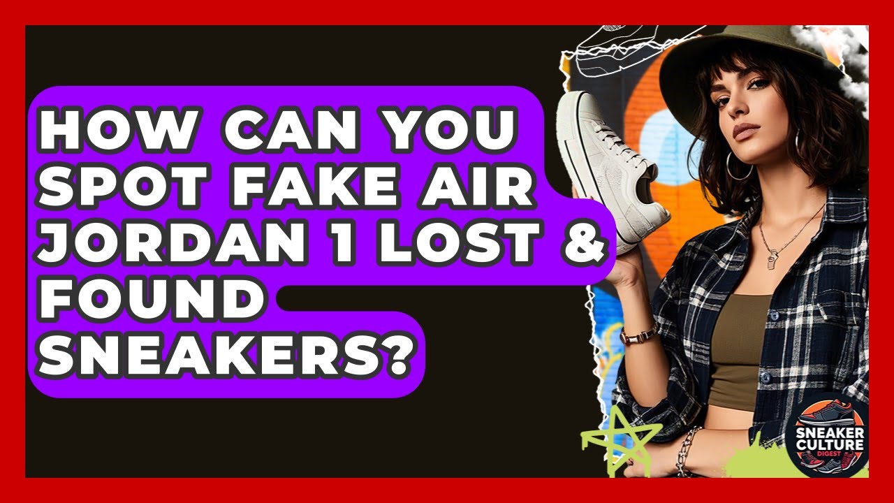 How Can You Spot Fake Air Jordan 1 Lost & Found Sneakers? - Sneaker Culture Digest