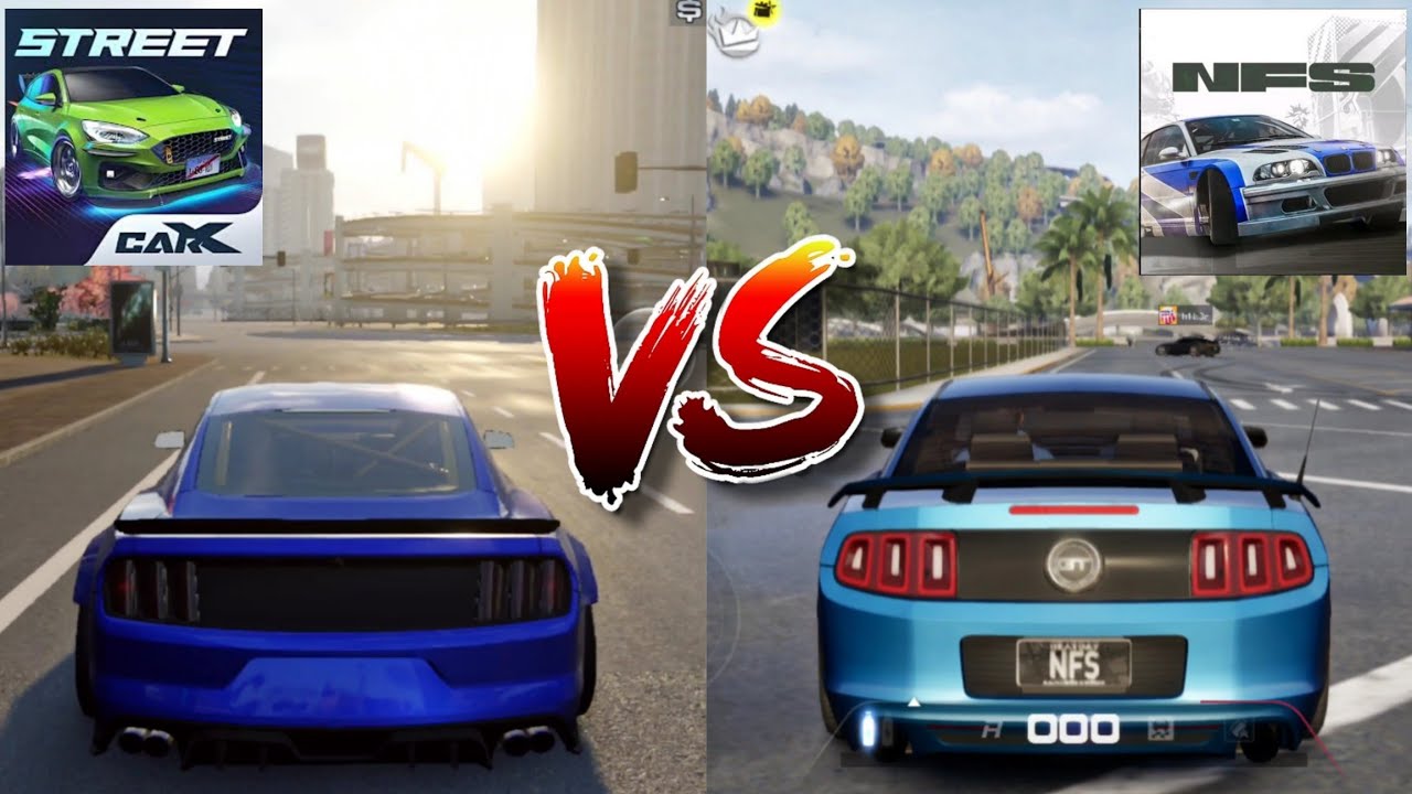 CARX STREET Vs NEED FOR SPEED MOBILE | COMPARATIVO