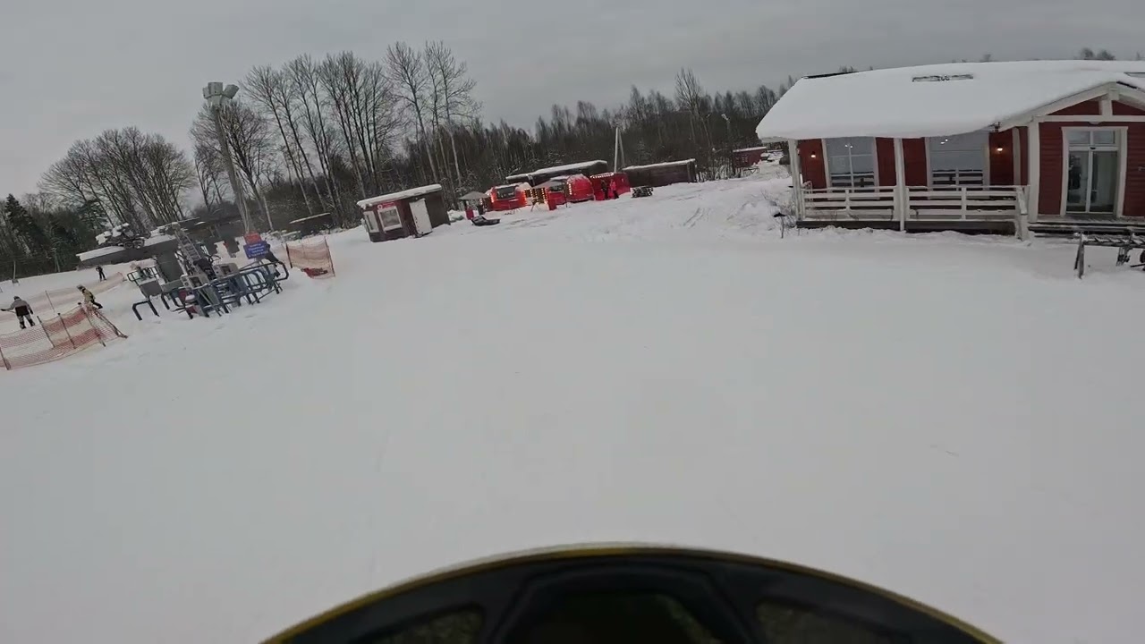 Snowboarding. Track 16. Trial 4. [Red lake] (16.01.2026)