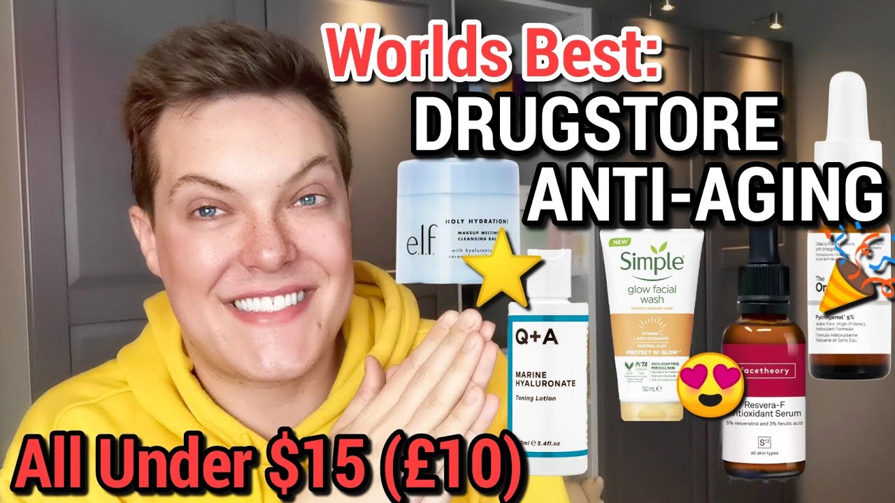 TOP DRUGSTORE ANTI-AGING - Affordable Anti-Ageing Skincare Routine