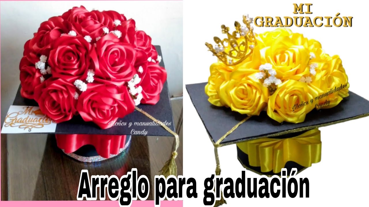 Arreglo  para graduación,con rosas eternas 🌹🌹🌹