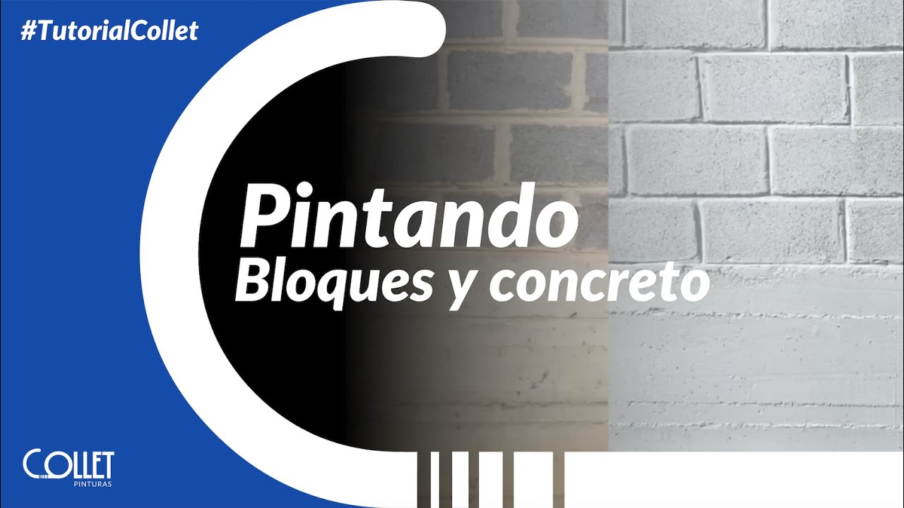 Cómo pintar una pared de bloque y concreto rindiendo la pintura