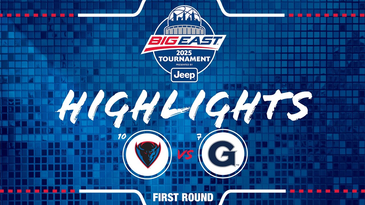 Highlights | DePaul vs. Georgetown (03/12/25)