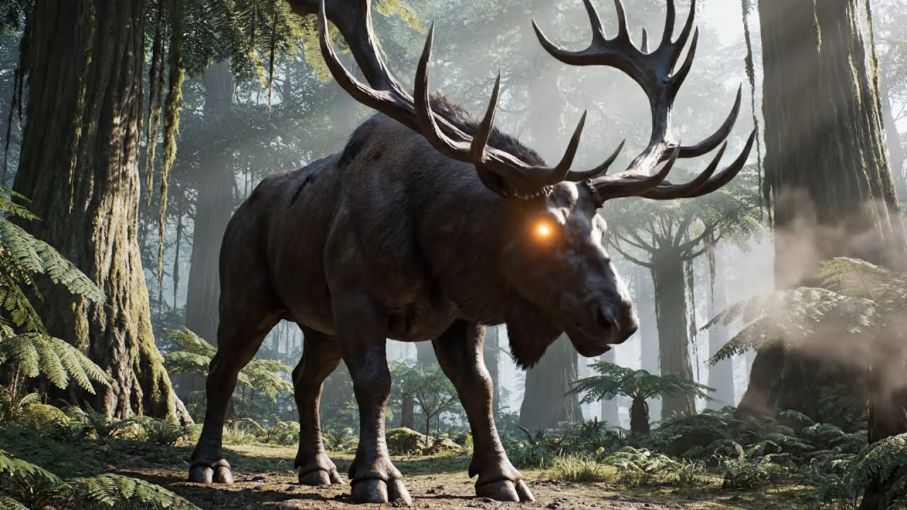 TITANOCERVUS vs URSUS PRIMUS: Giant Ancient Deer vs Mutant Bear Beast